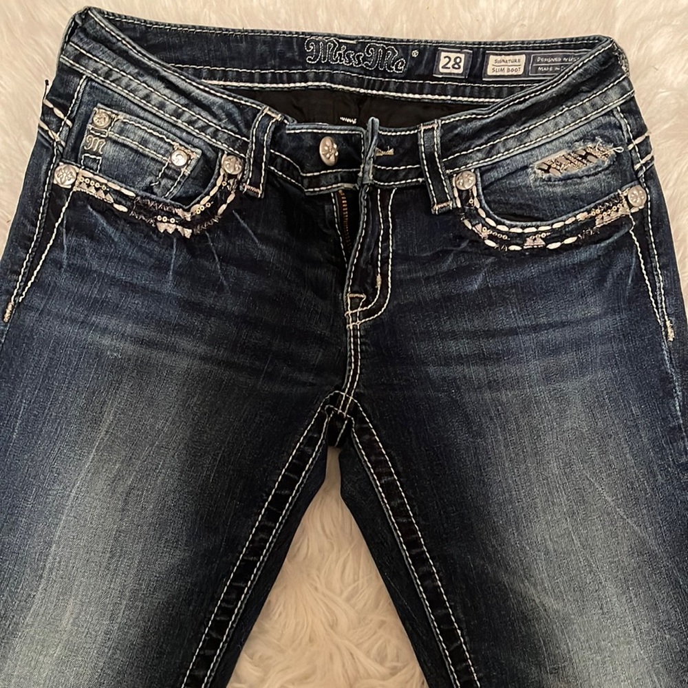 Miss Me Jeans.